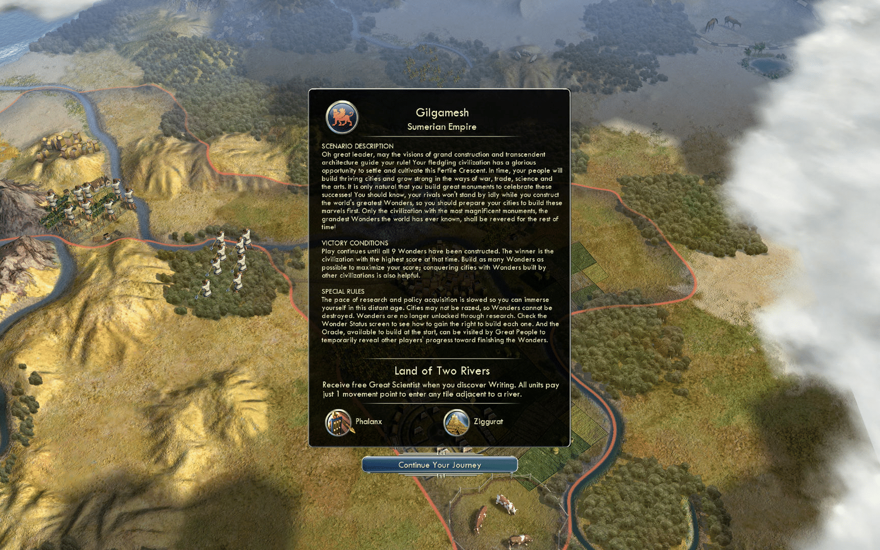 Sid Meier's Civilization V: Scenario Pack - Wonders of the Ancient World screenshot