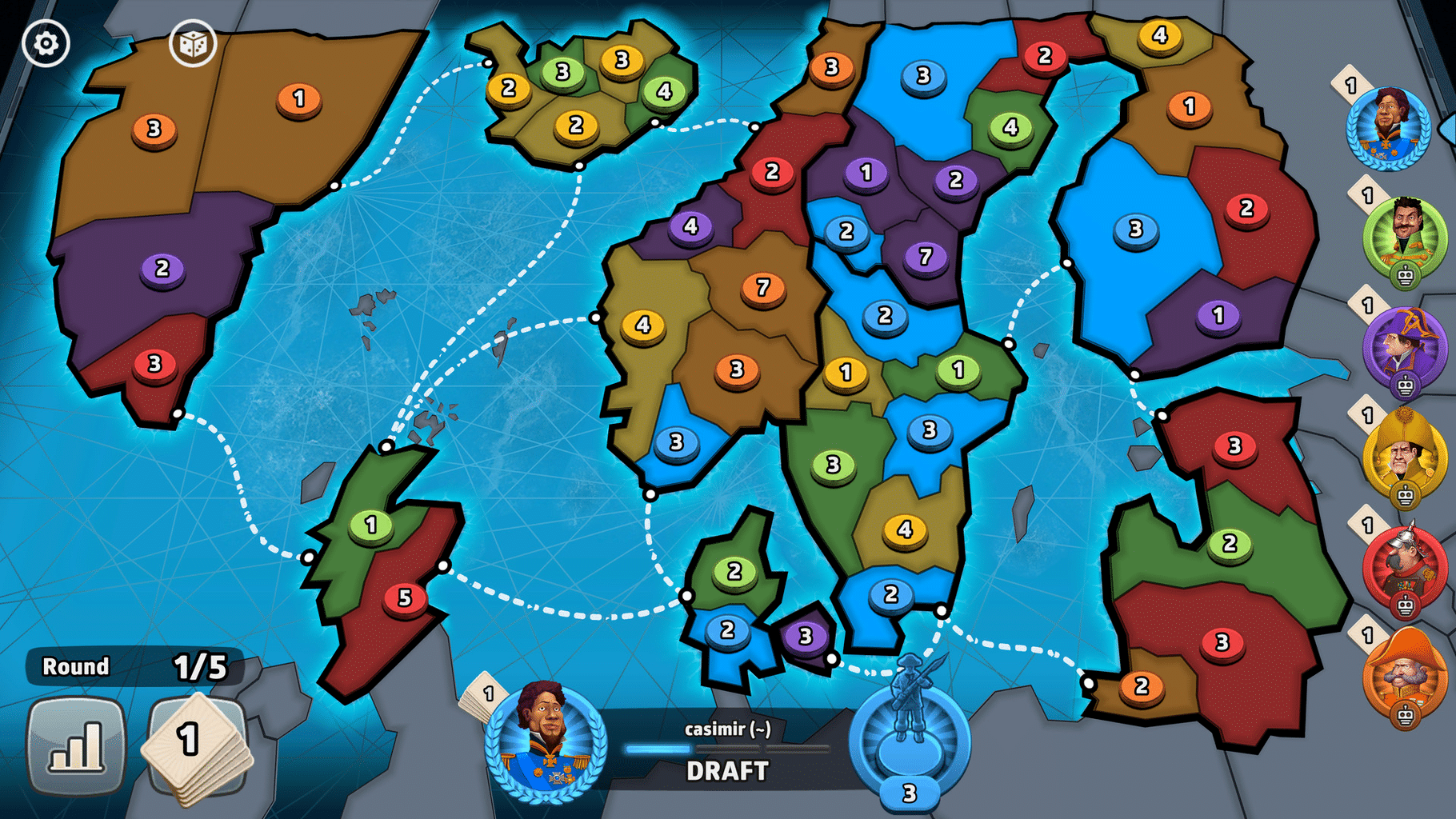 Risk: Global Domination - Countries & Continents 2 Map Pack screenshot