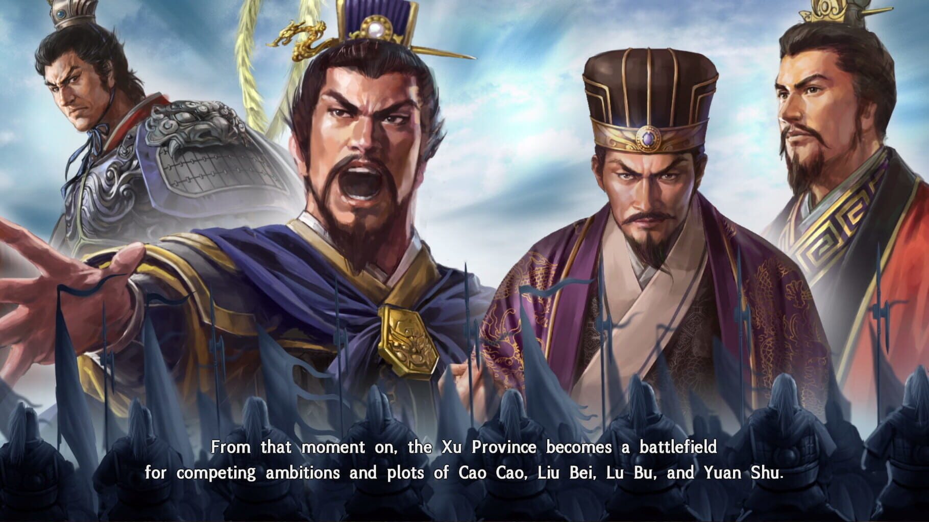 Captura de pantalla - Romance of the Three Kingdoms XIII: Scenario - The Lu Bu Campaign & Event Set