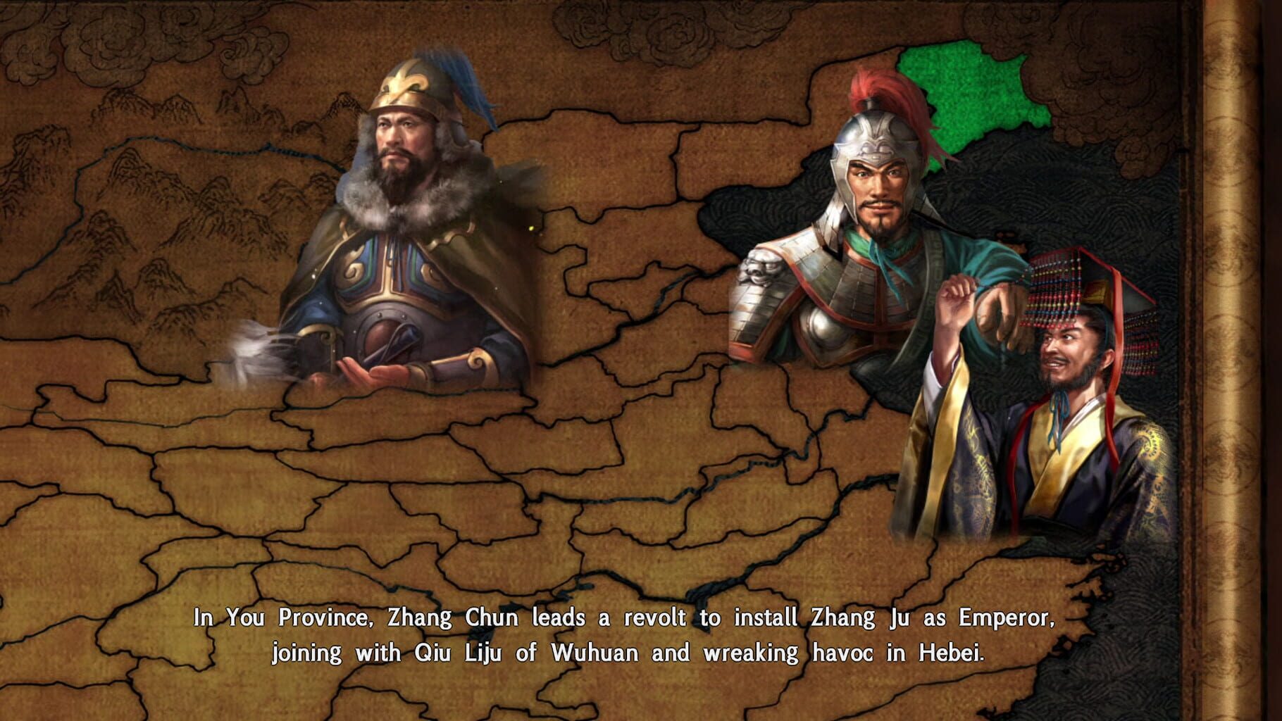 Romance of the Three Kingdoms XIII: Scenario - The Wavering Han Dynasty & Event Set screenshot