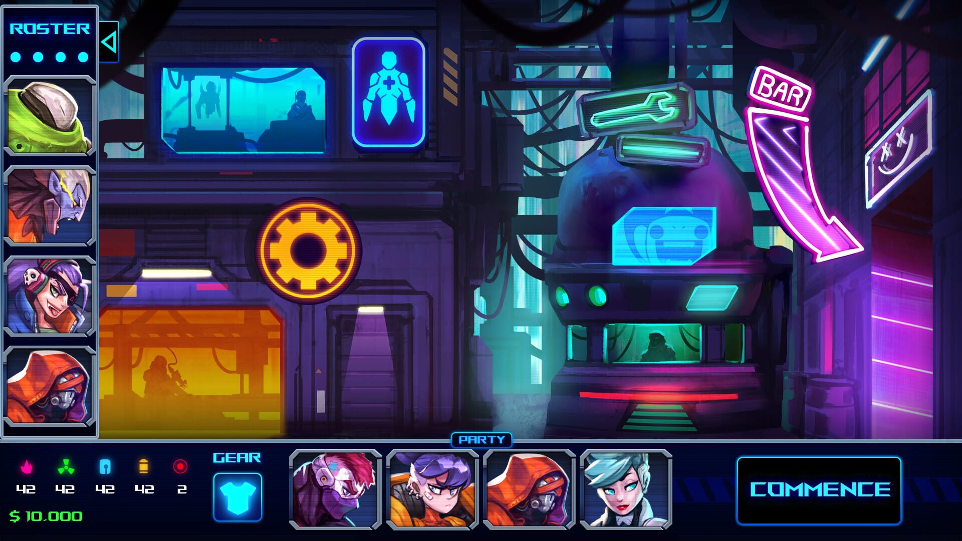 Rave Asylum - Screenshot