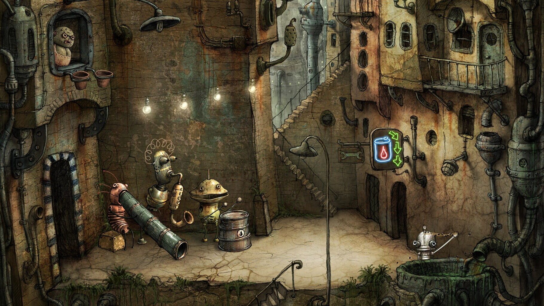 Machinarium & Creaks Bundle screenshot