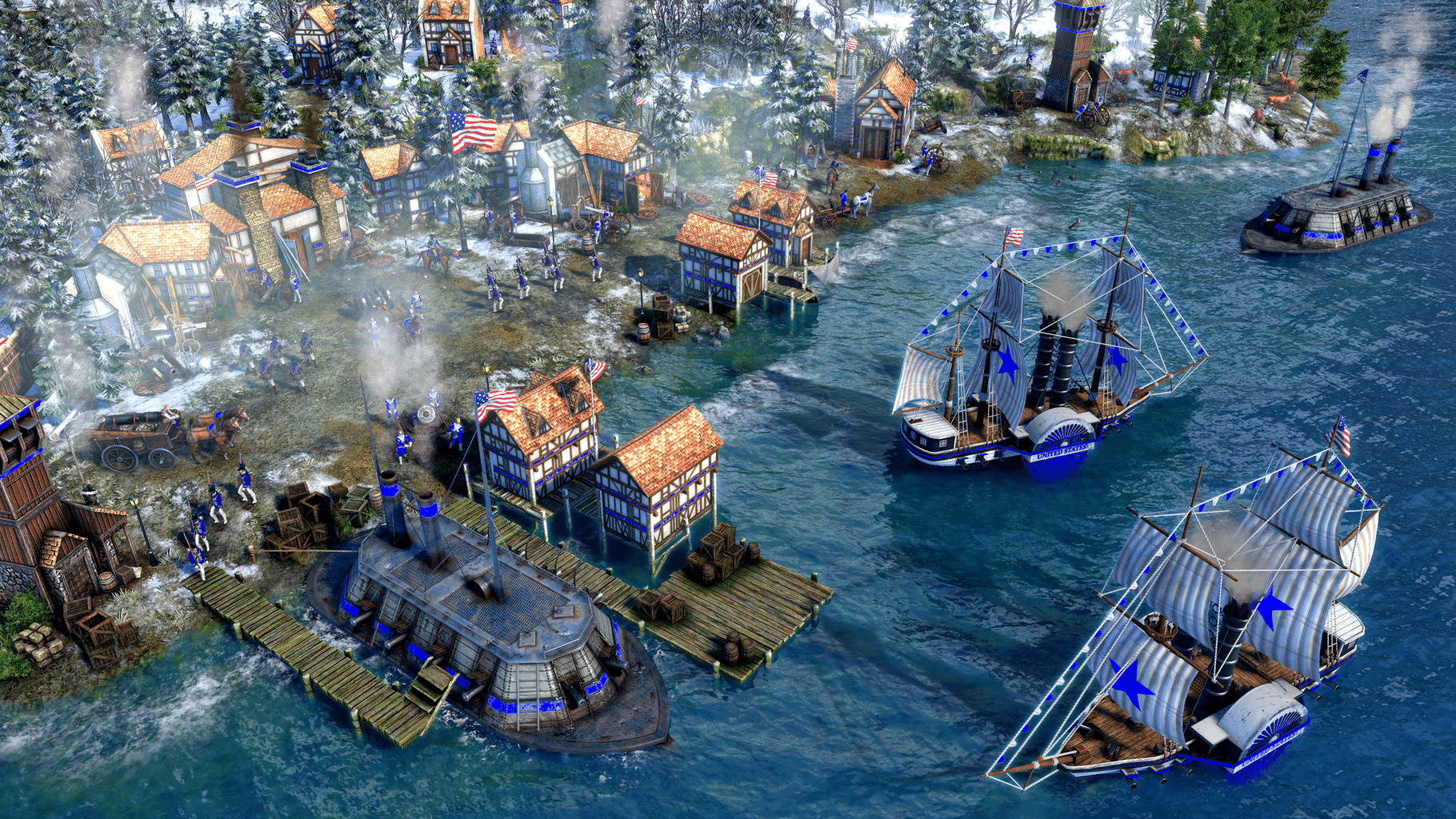 Age of Empires III: Definitive Edition - United States Civilization screenshot