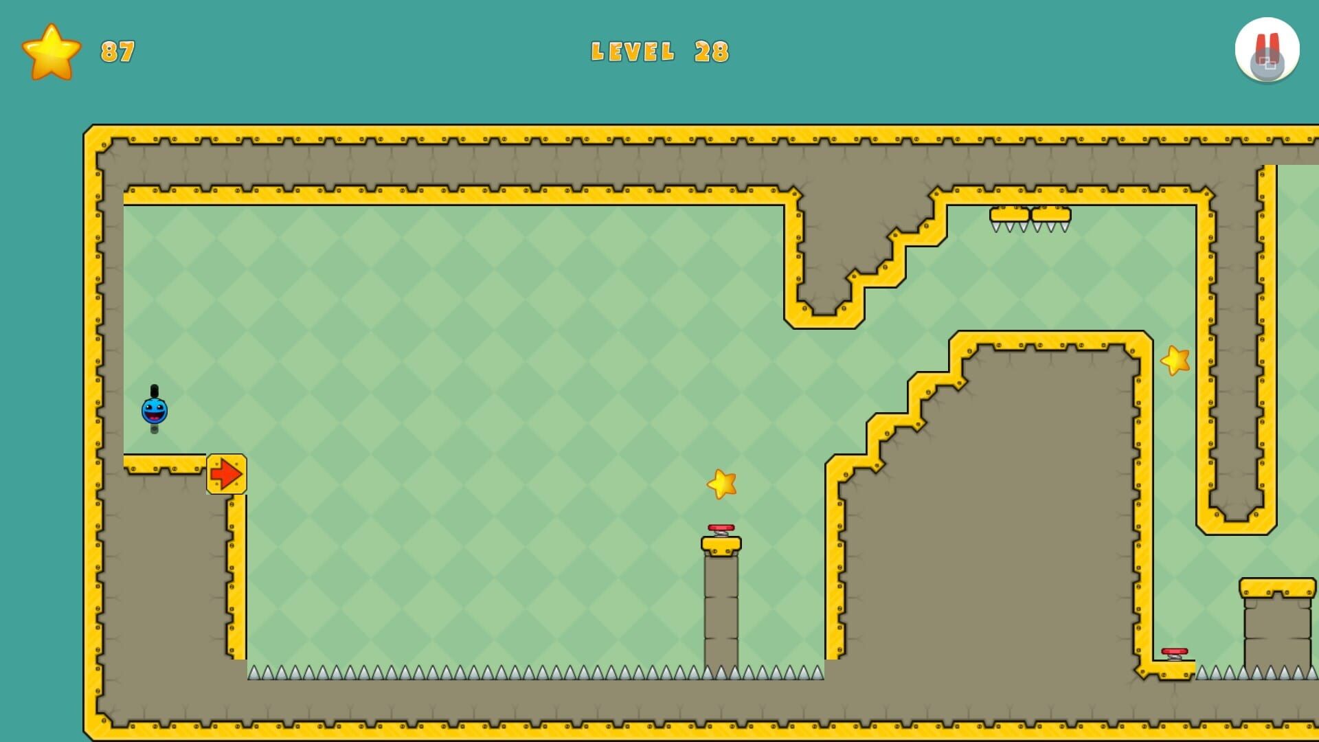Geometry Ball Escape - Screenshot