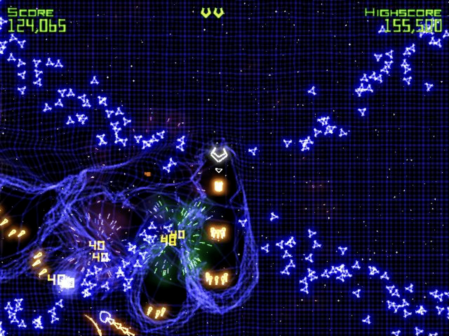 Geometry Wars screenshot