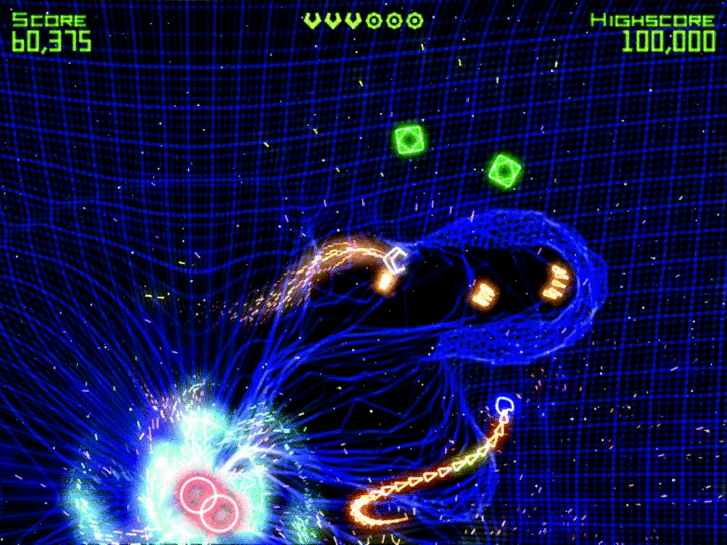 Geometry Wars screenshot