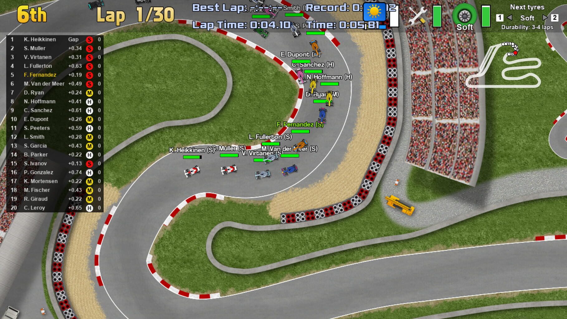 Ultimate Racing 2D 2 screenshot