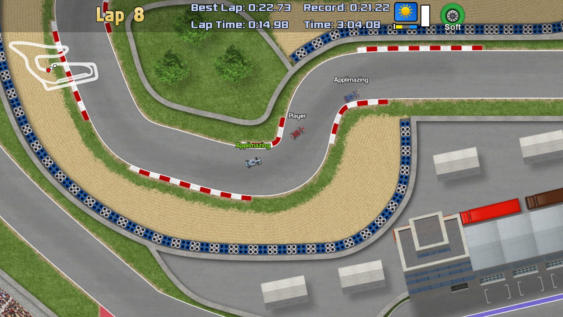 Ultimate Racing 2D 2 screenshot