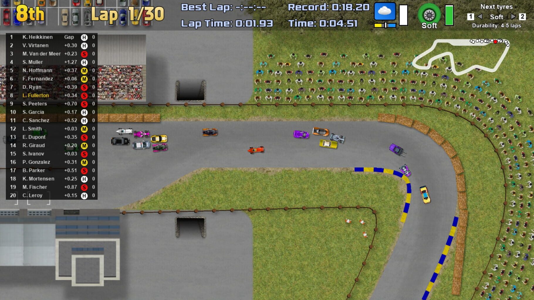 Ultimate Racing 2D 2 screenshot