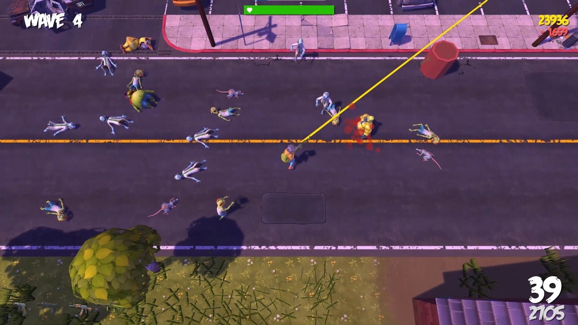 Zombie In Town - Screenshot