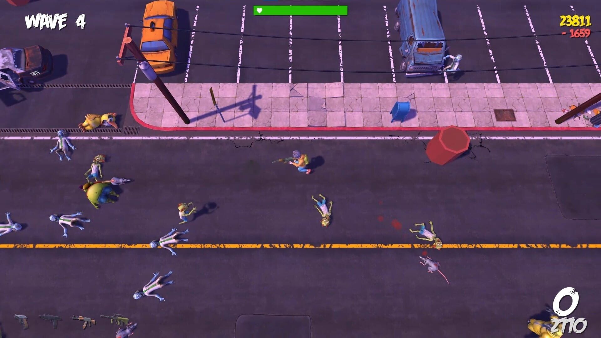 Zombie In Town - Screenshot