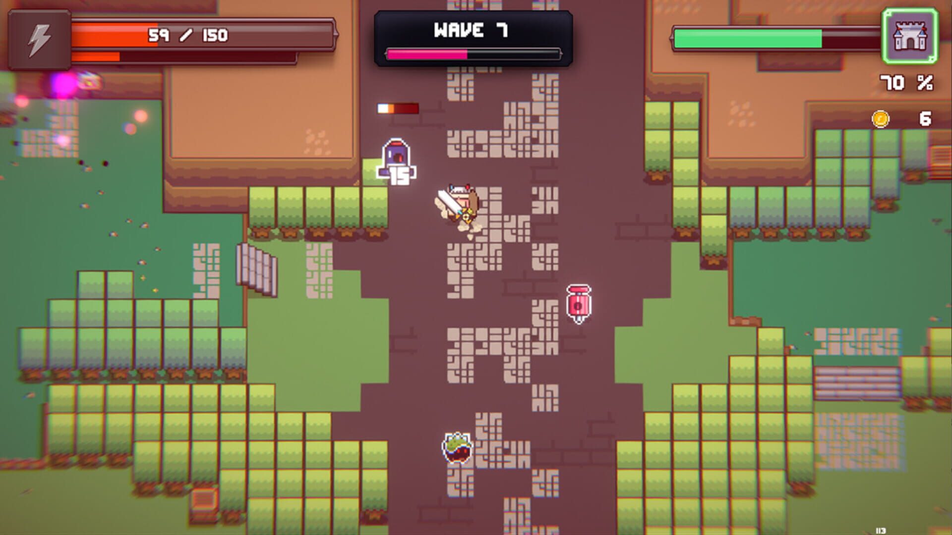 50 Waves Hero - Screenshot