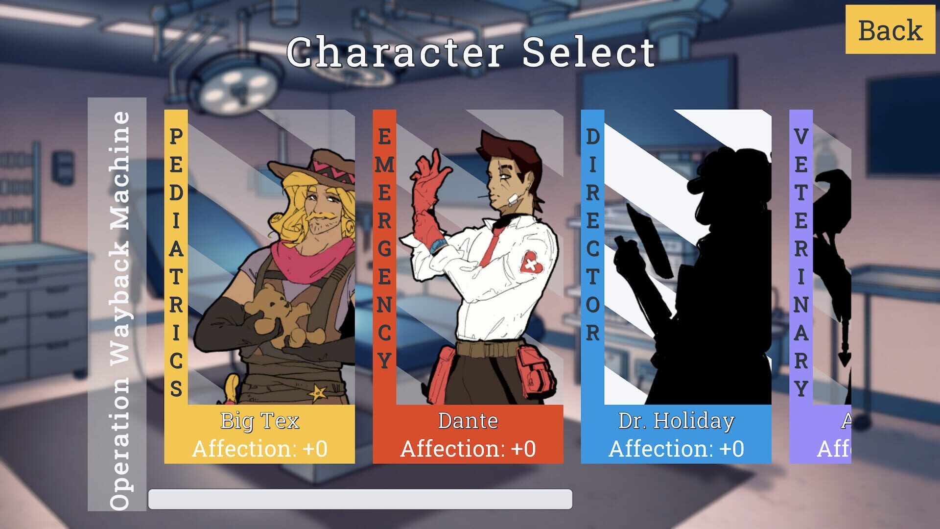 RavenHeart Hospital: A Medical Visual Novel - Screenshot