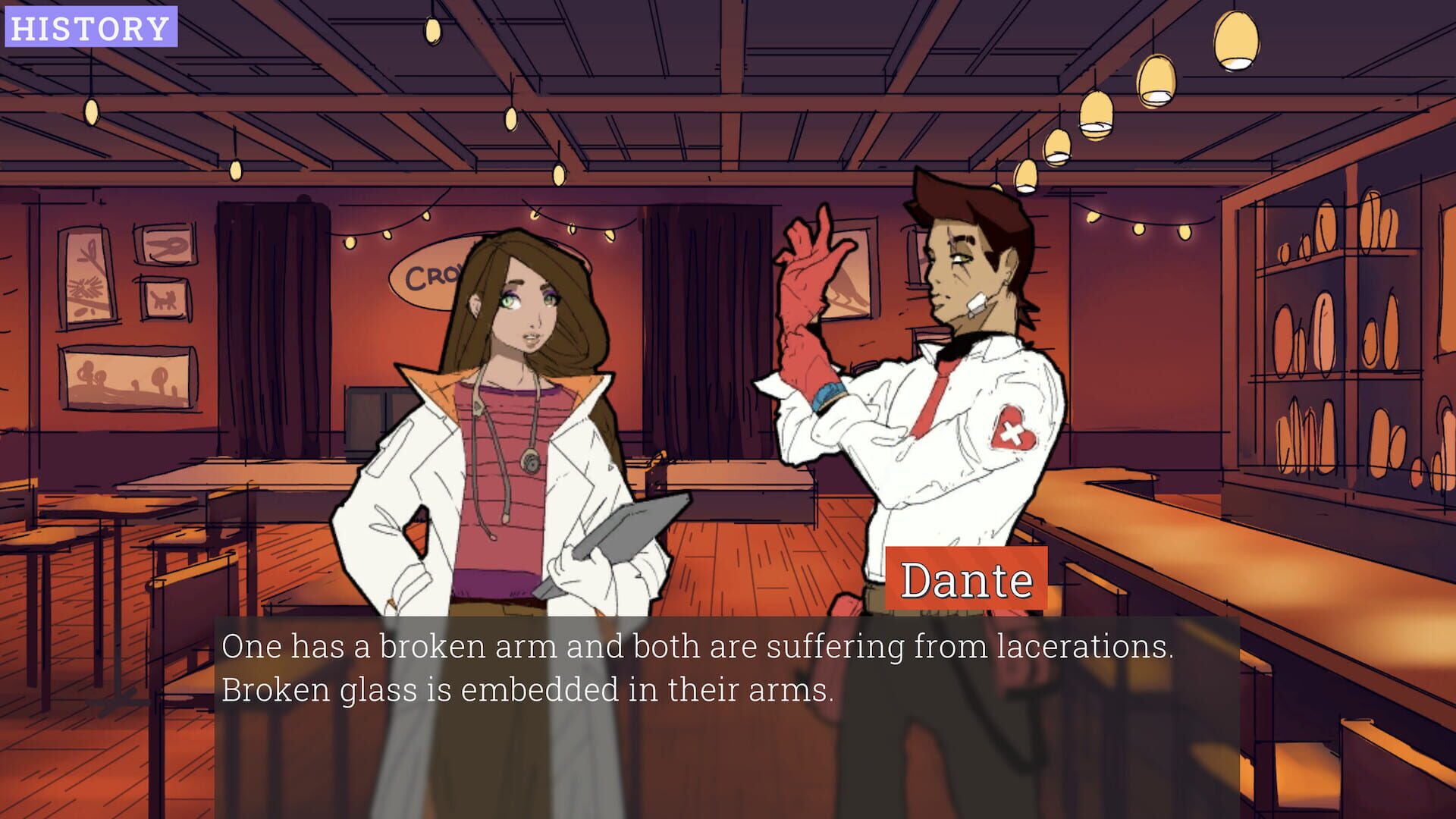 RavenHeart Hospital: A Medical Visual Novel - Screenshot