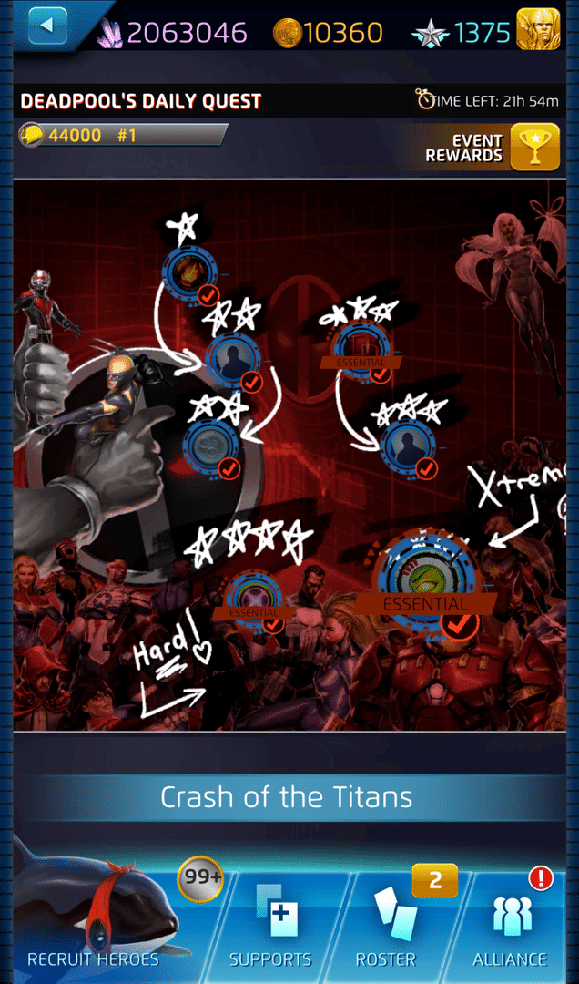 Marvel Puzzle Quest screenshot