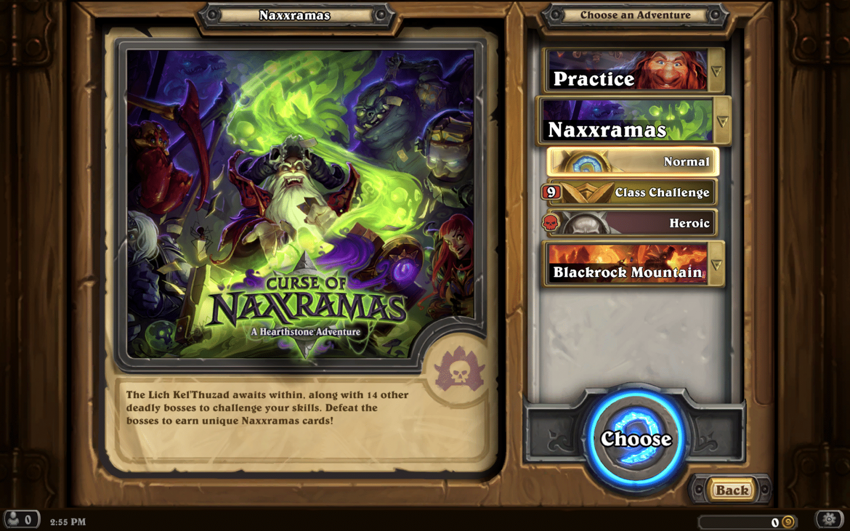 Hearthstone: Curse of Naxxramas screenshot