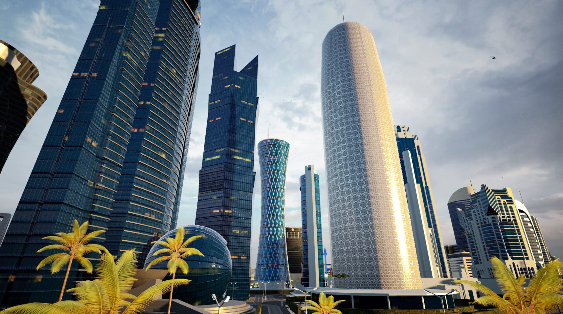 Jetpack City Action VR - Screenshot