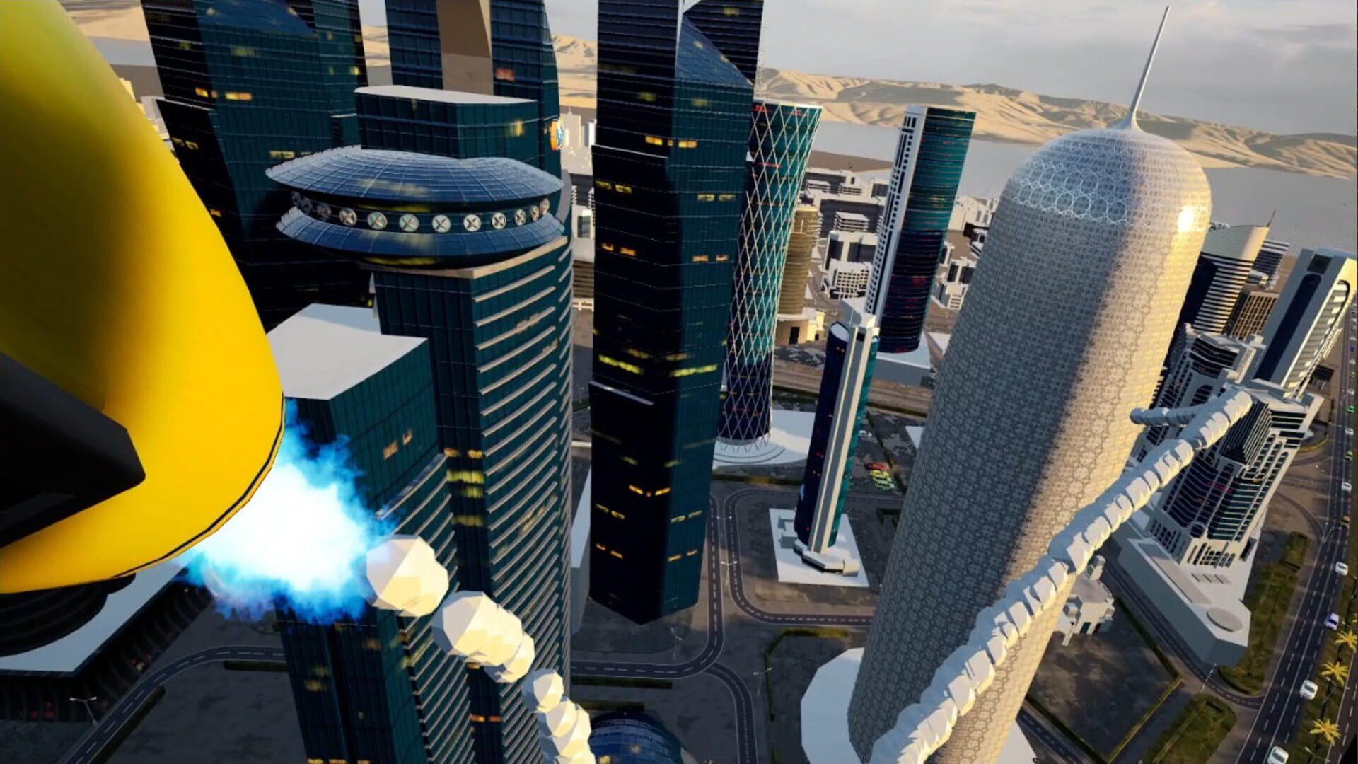 Jetpack City Action VR - Screenshot