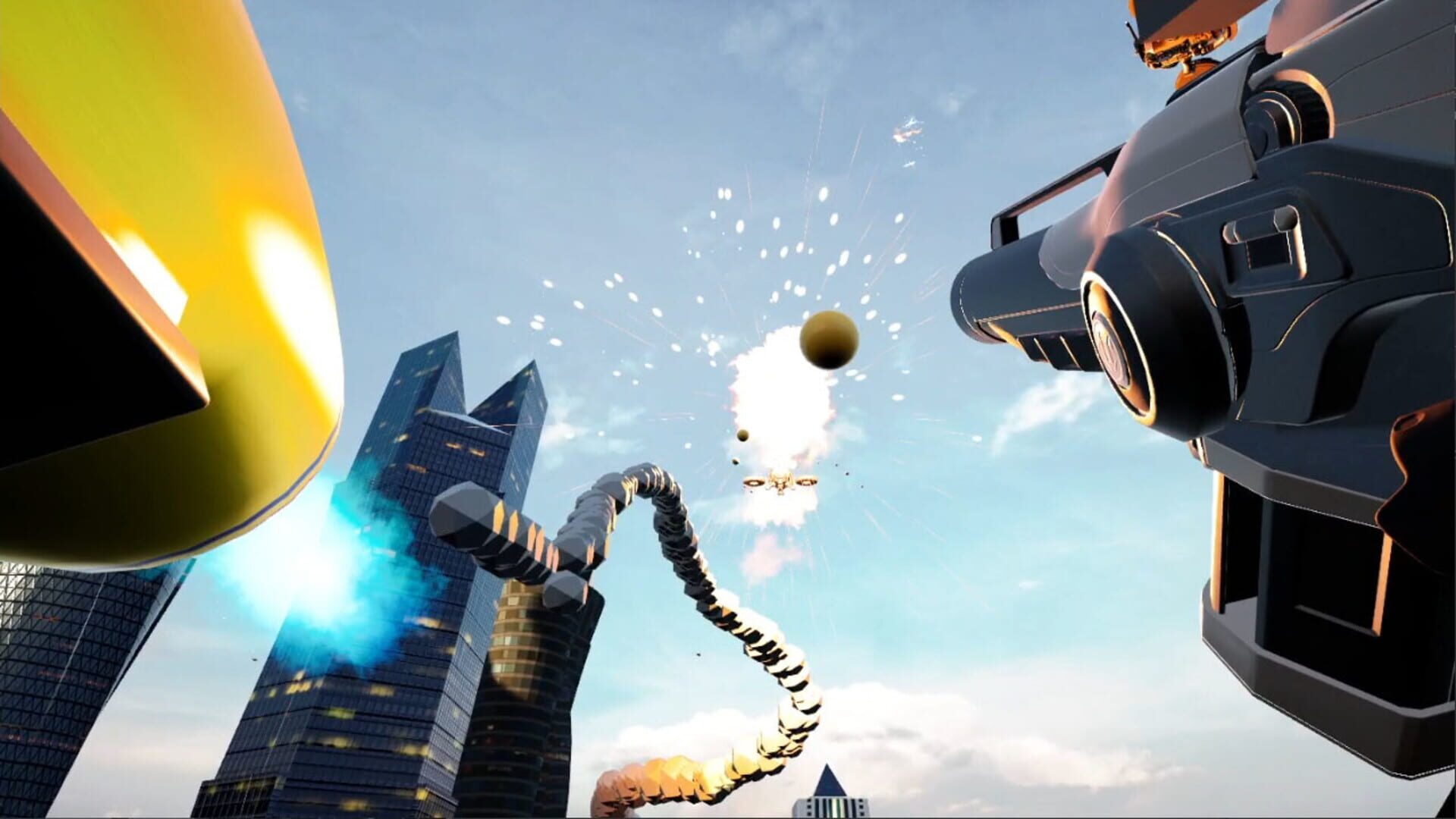 Jetpack City Action VR - Screenshot