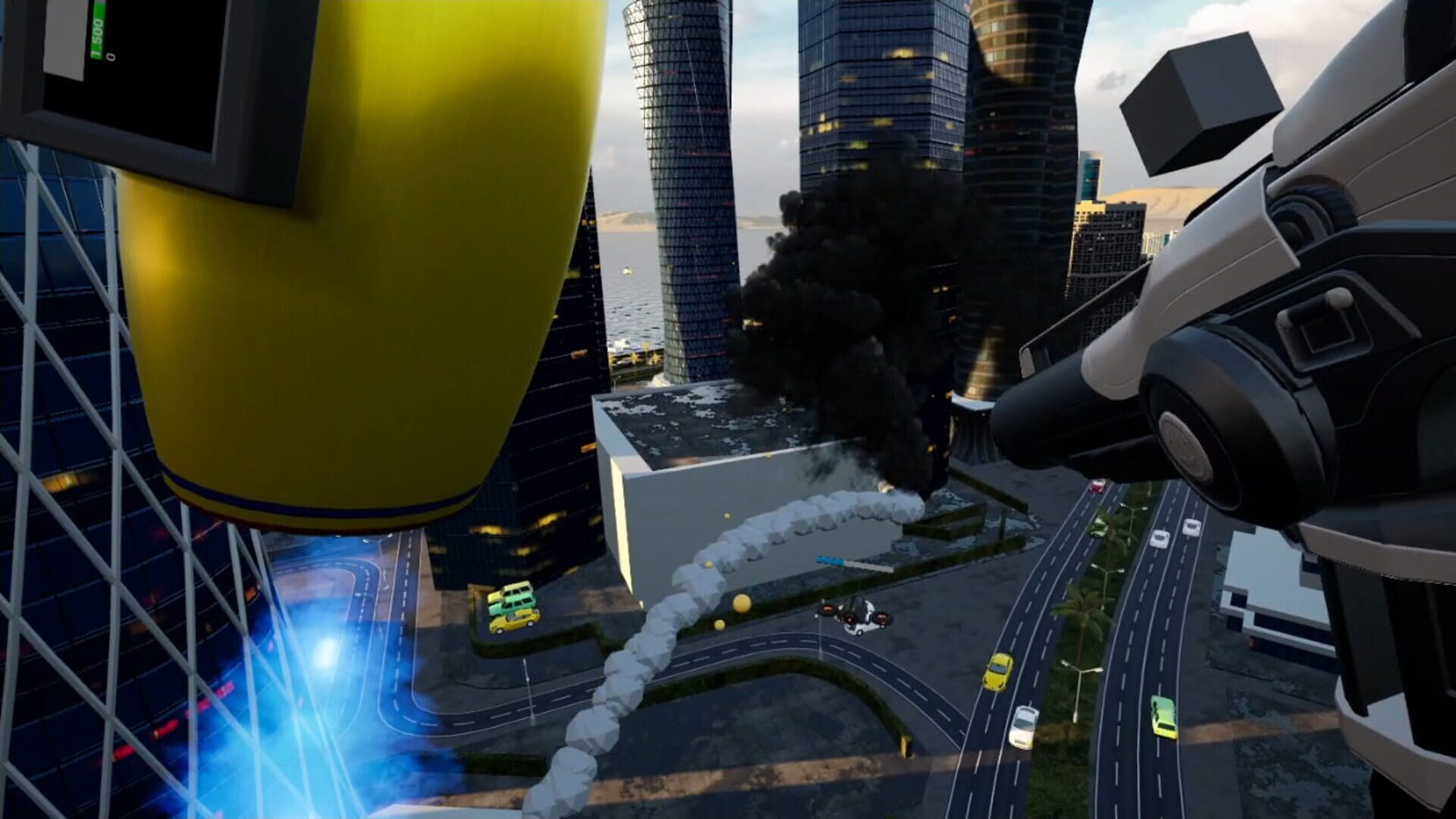 Jetpack City Action VR - Screenshot