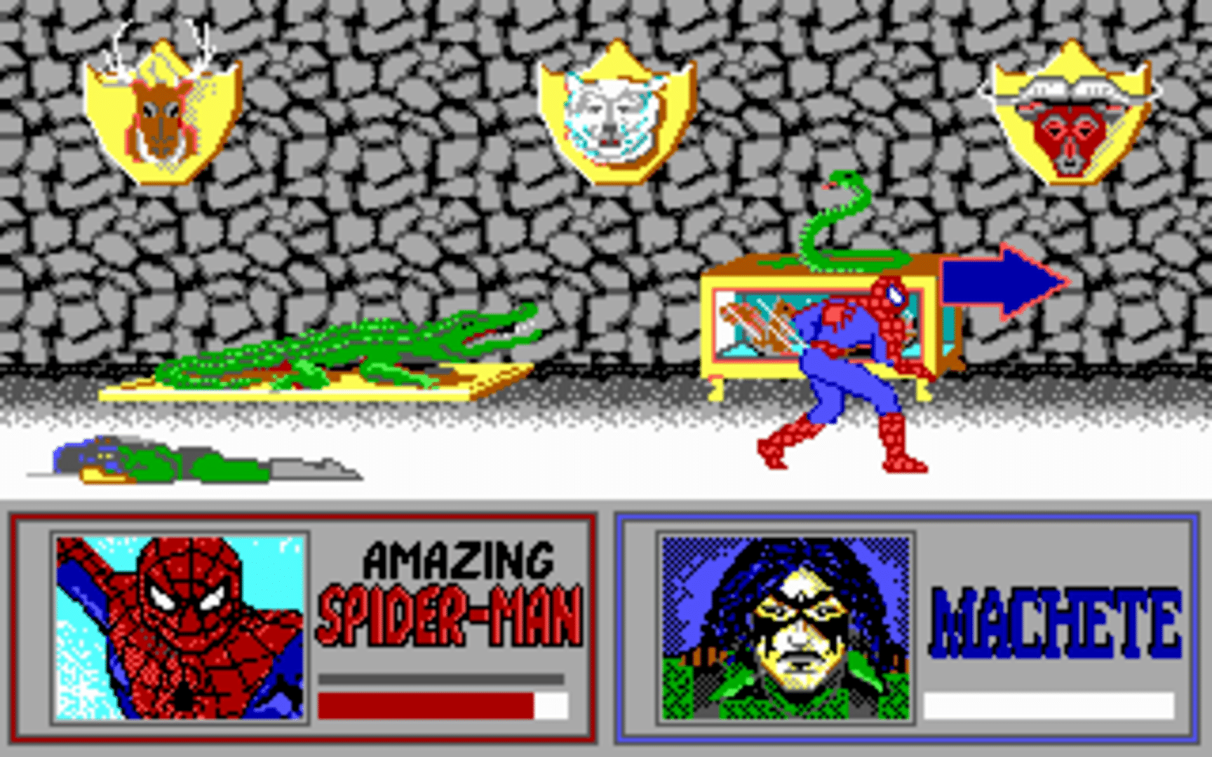 The Amazing Spider-Man and Captain America in Dr. Doom's Revenge! screenshot