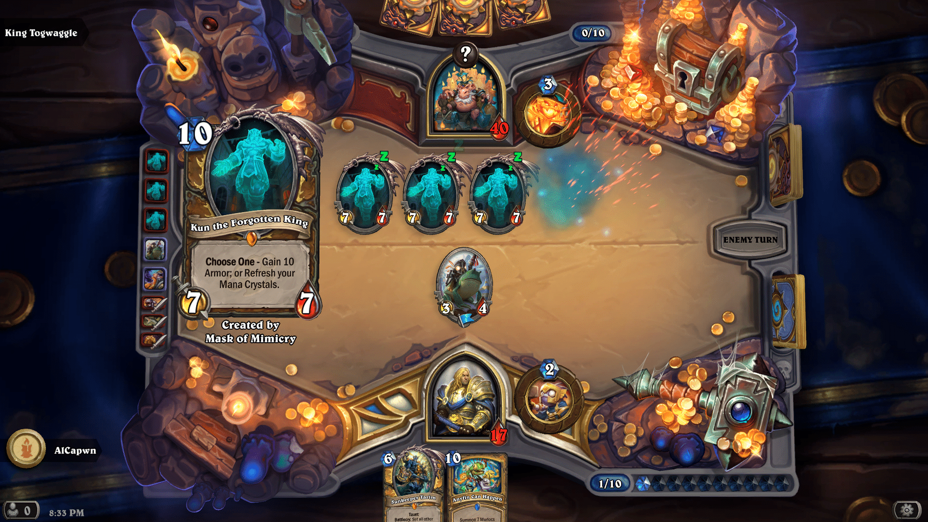 Hearthstone: Kobolds & Catacombs screenshot