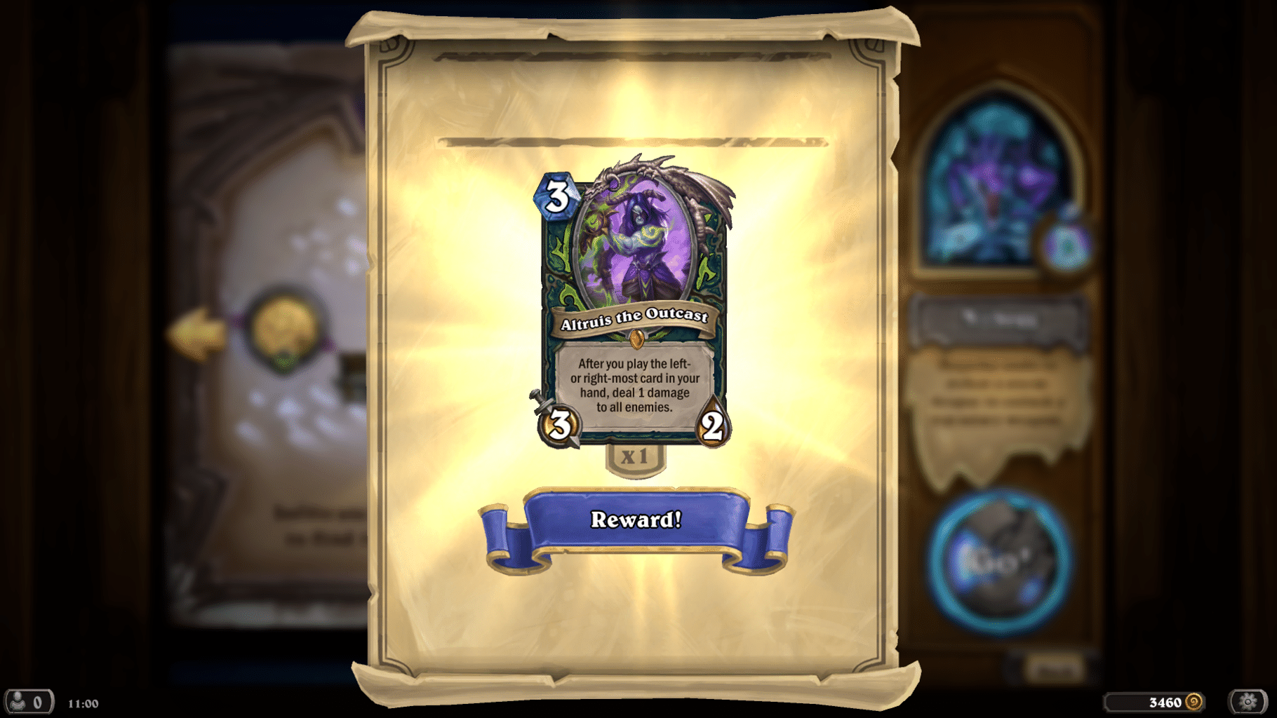 Hearthstone: Descent of Dragons - Galakrond's Awakening screenshot