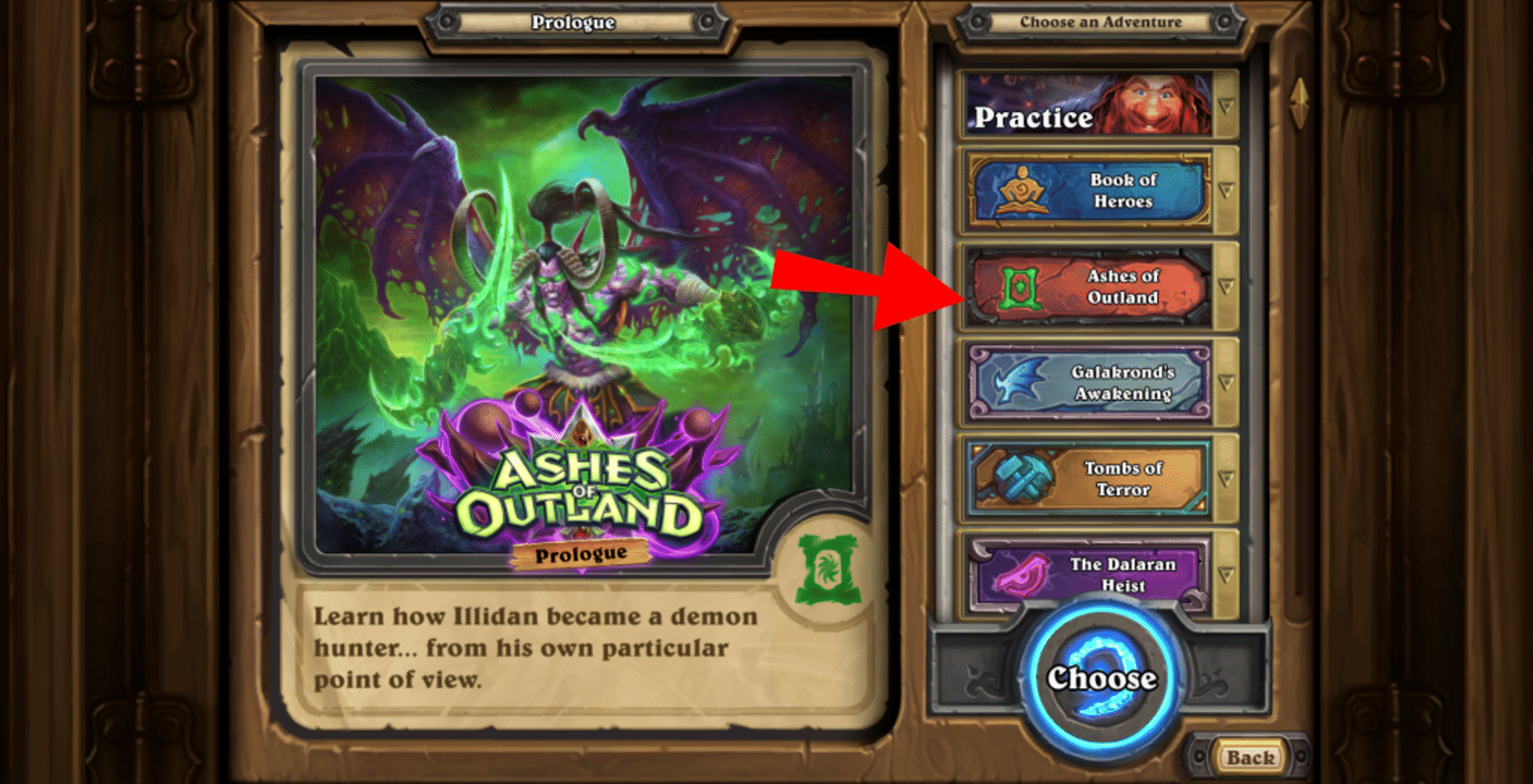 Hearthstone: Ashes of Outland screenshot