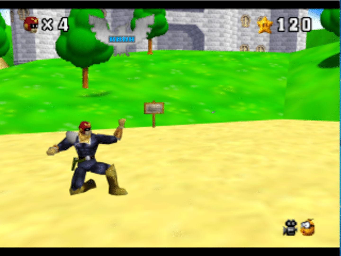 Super Captain Falcon 64 screenshot