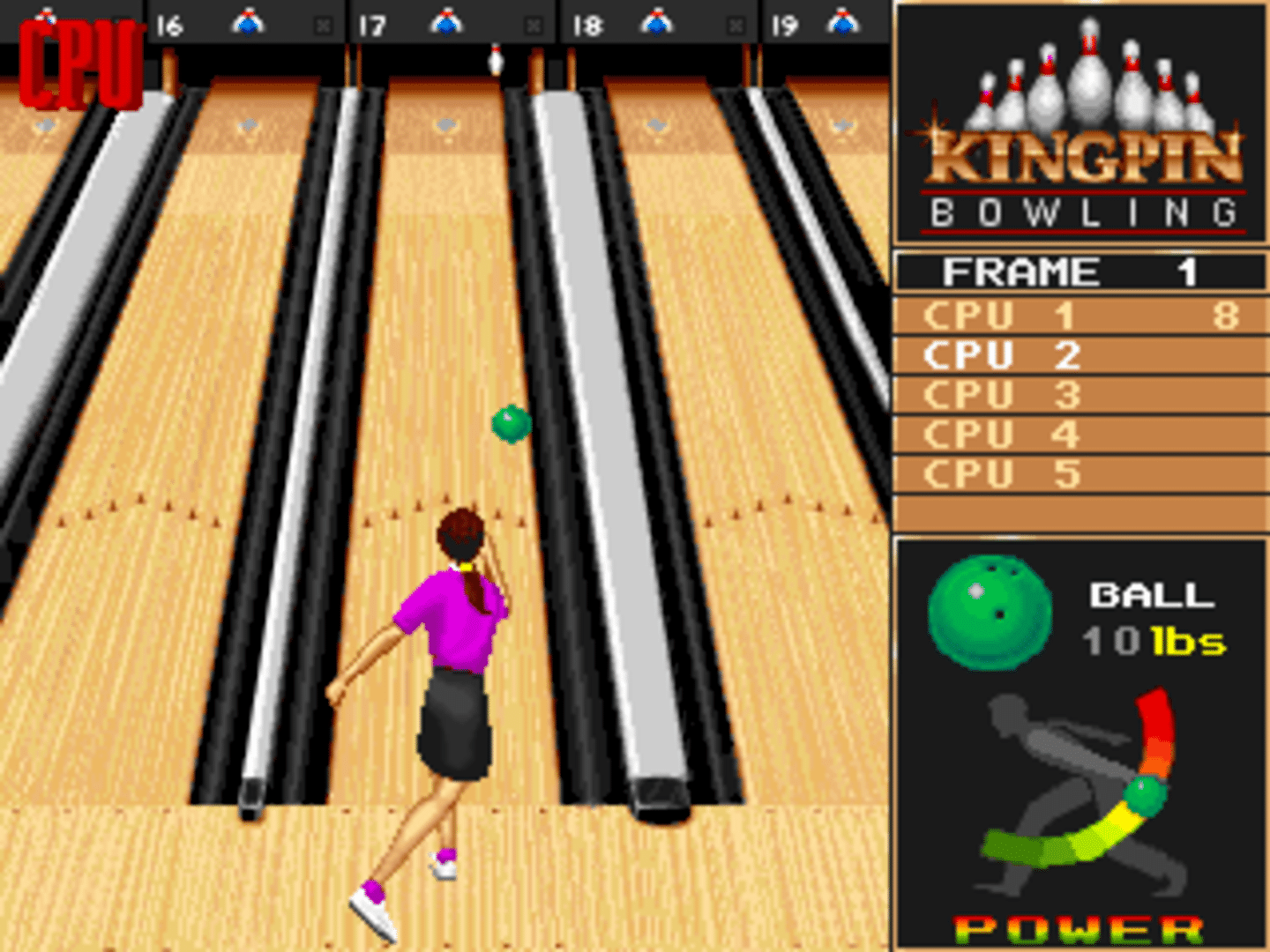 Kingpin: Arcade Sports Bowling screenshot