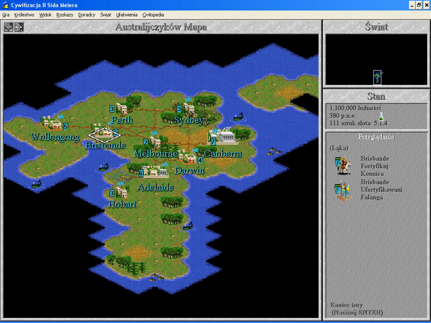 Civilization II: Multiplayer Gold Edition screenshot