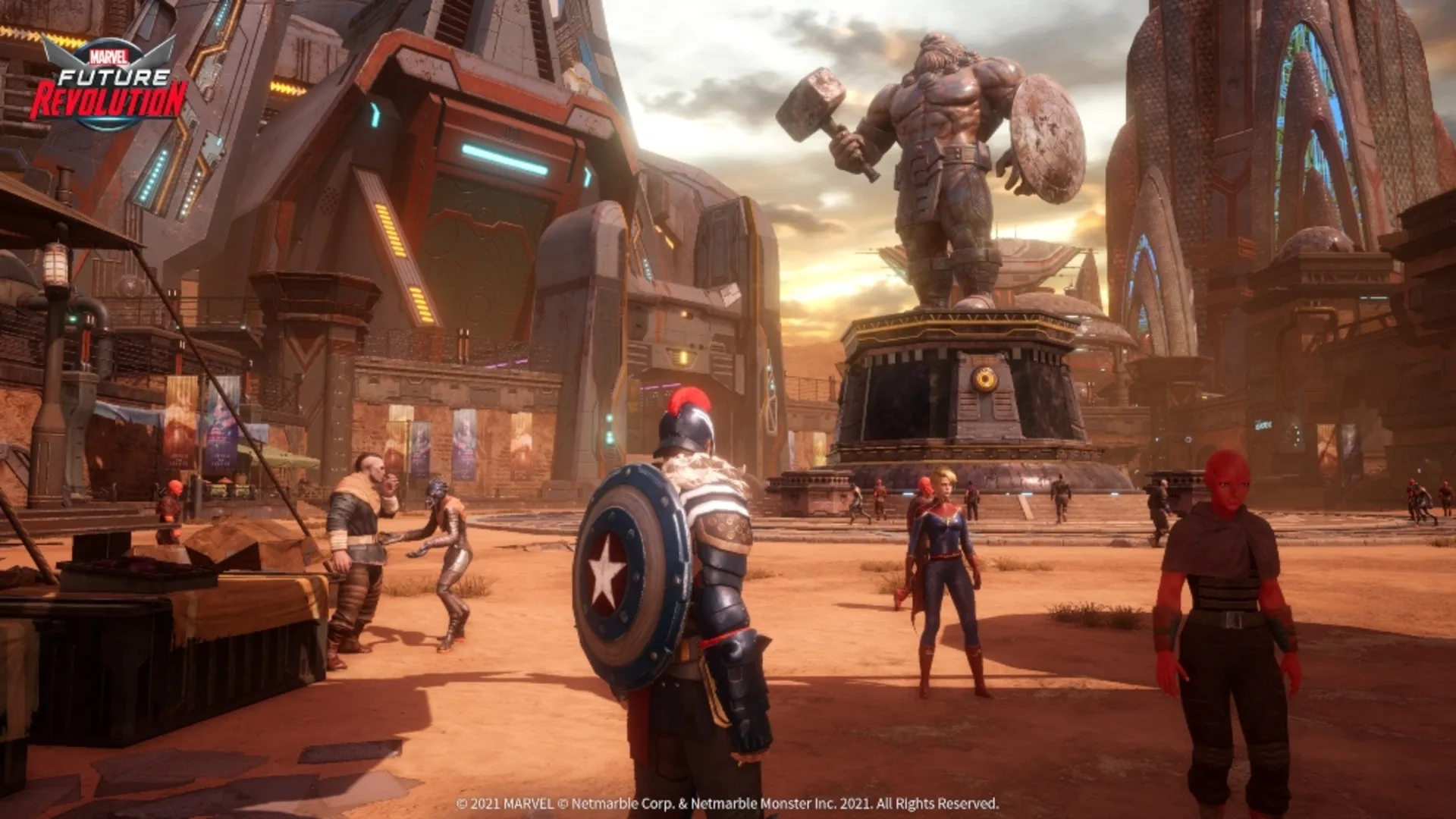 Captura de pantalla - Marvel Future Revolution