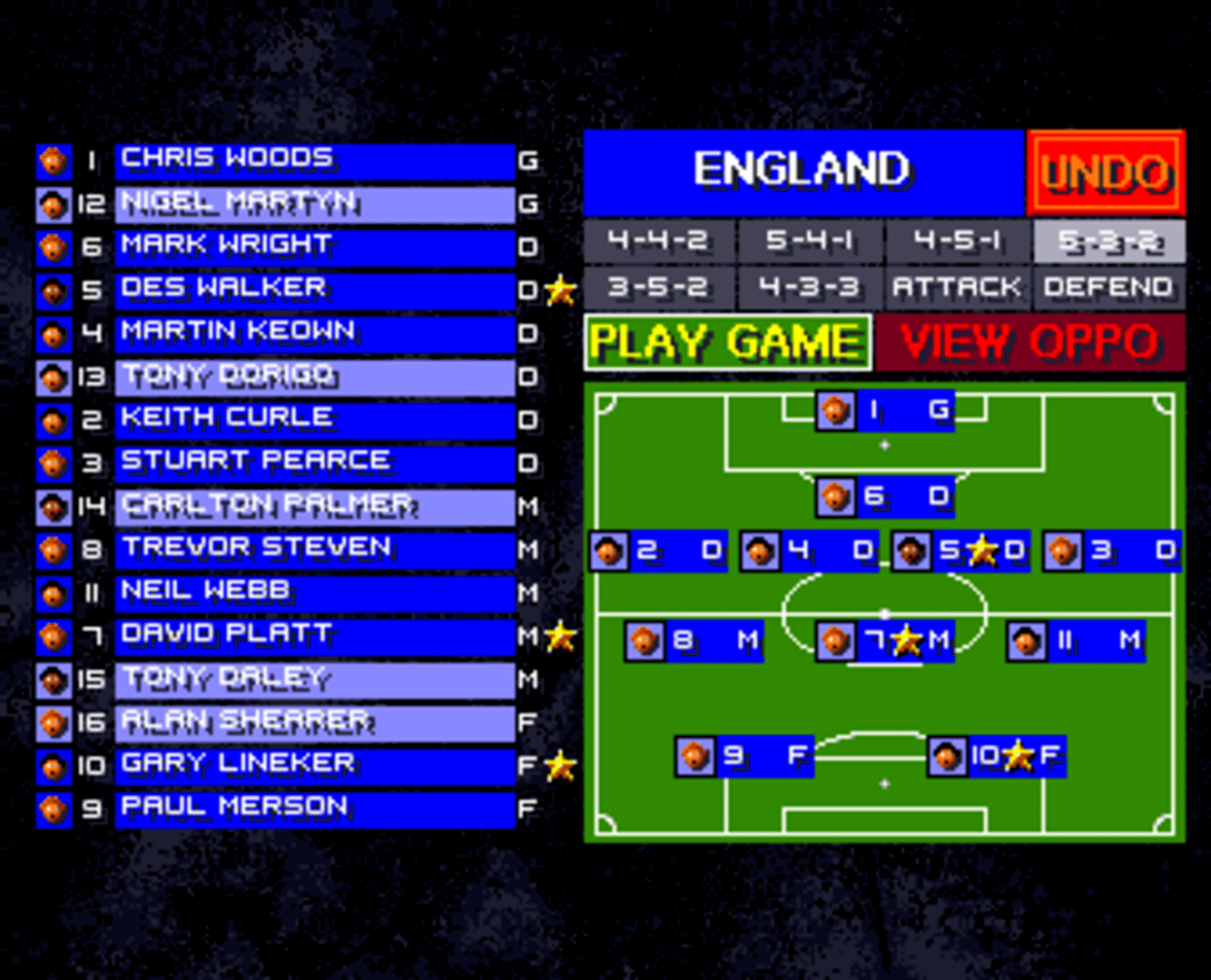 Sensible Soccer: European Champions screenshot