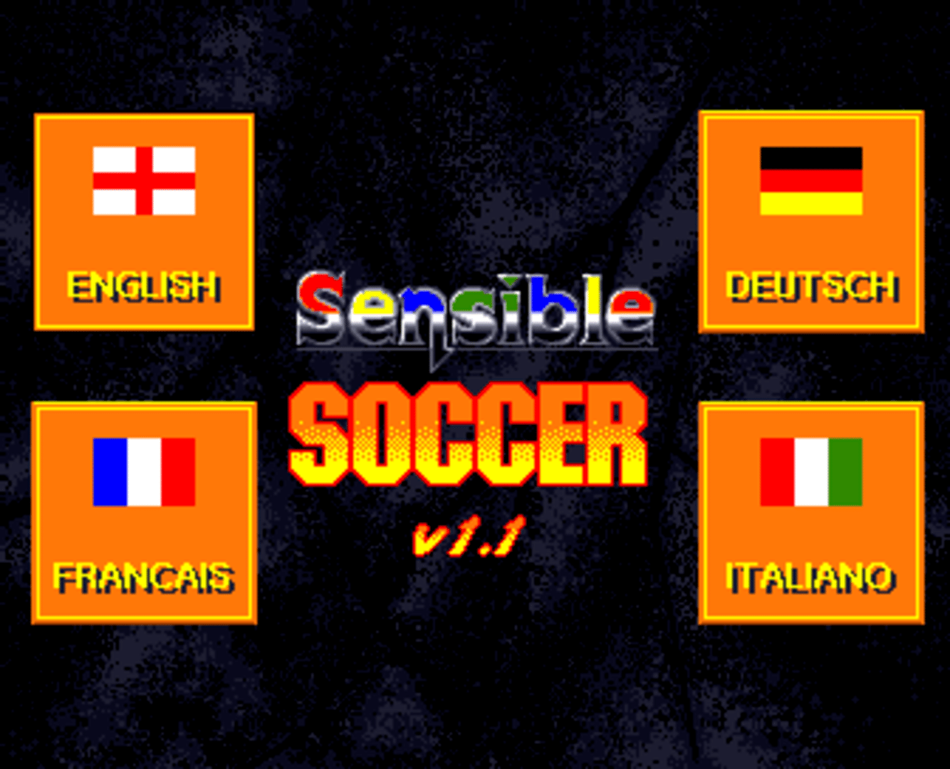 Sensible Soccer: European Champions - 92/93 Edition screenshot