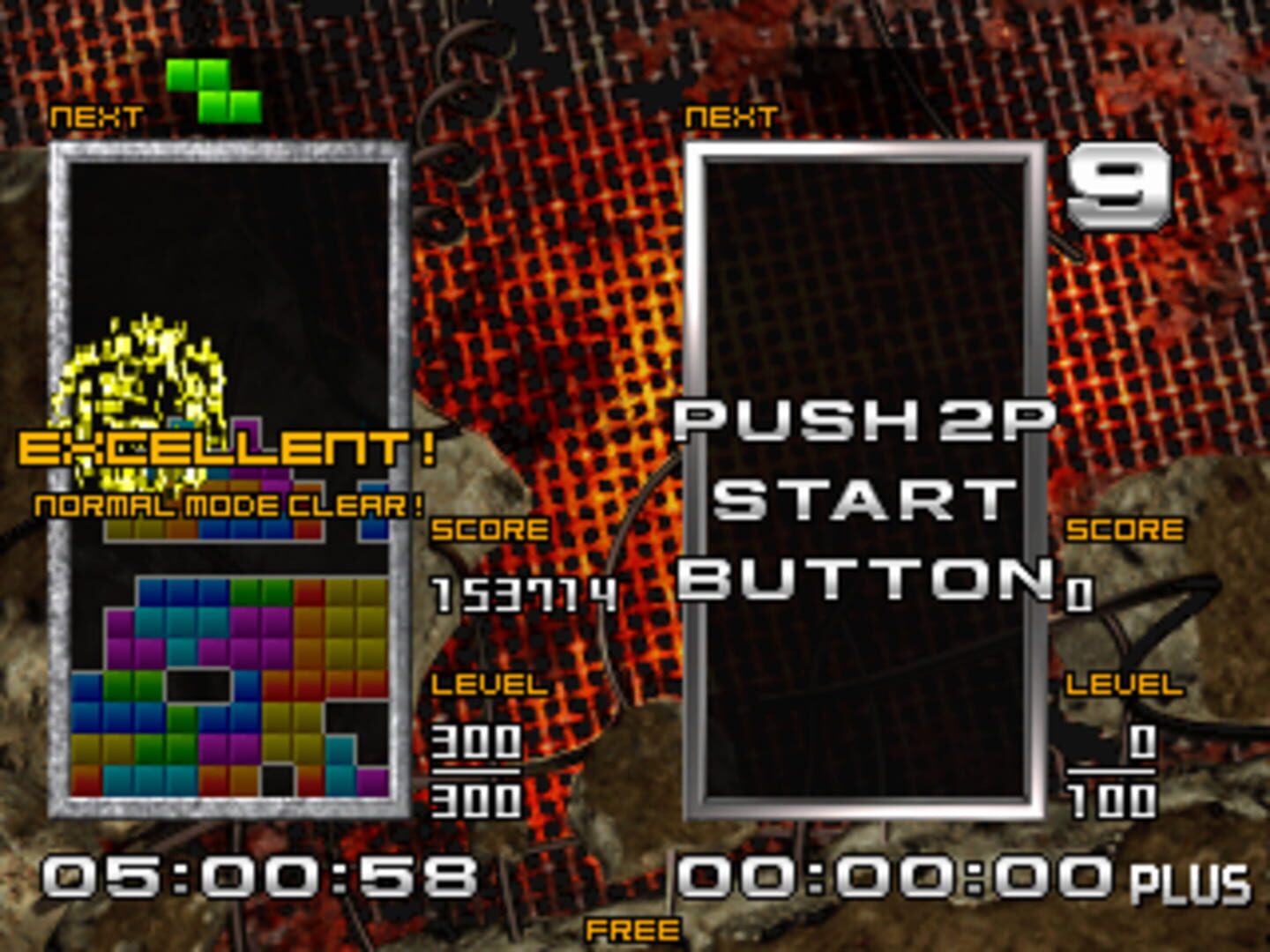 Captura de pantalla - Tetris: The Absolute - The Grand Master 2 Plus