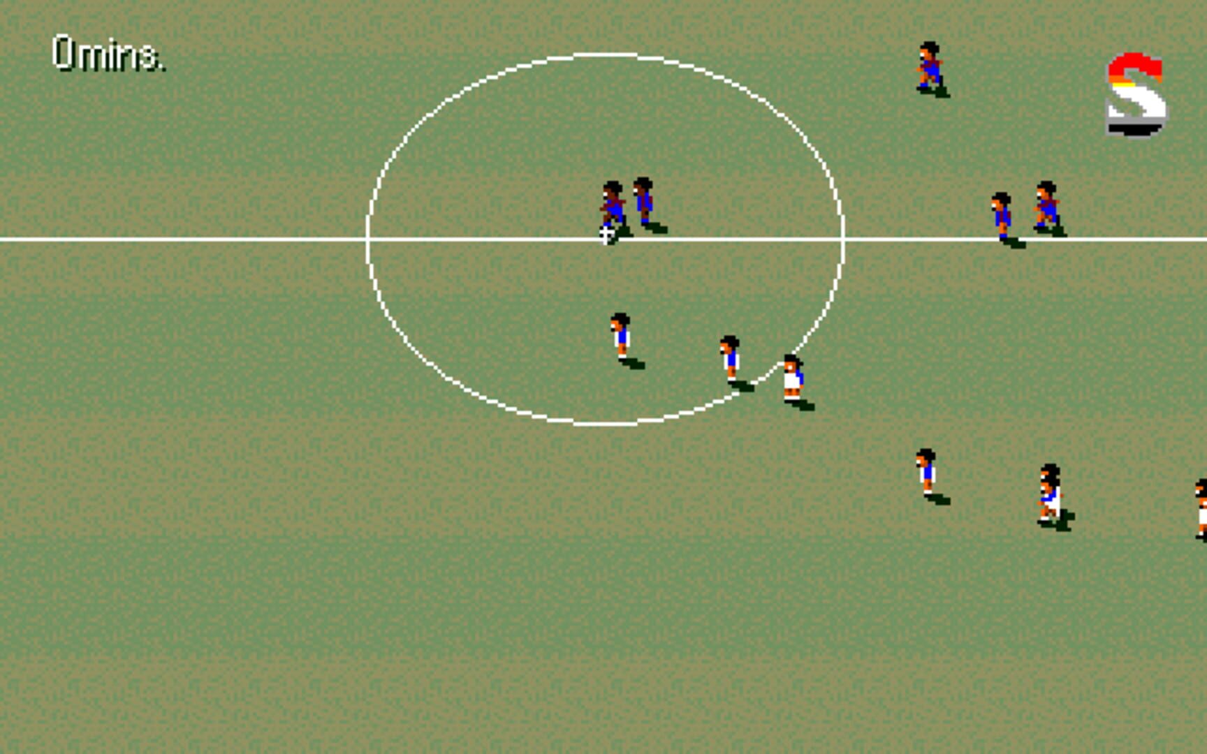 Captura de pantalla - Sensible World of Soccer '96/'97