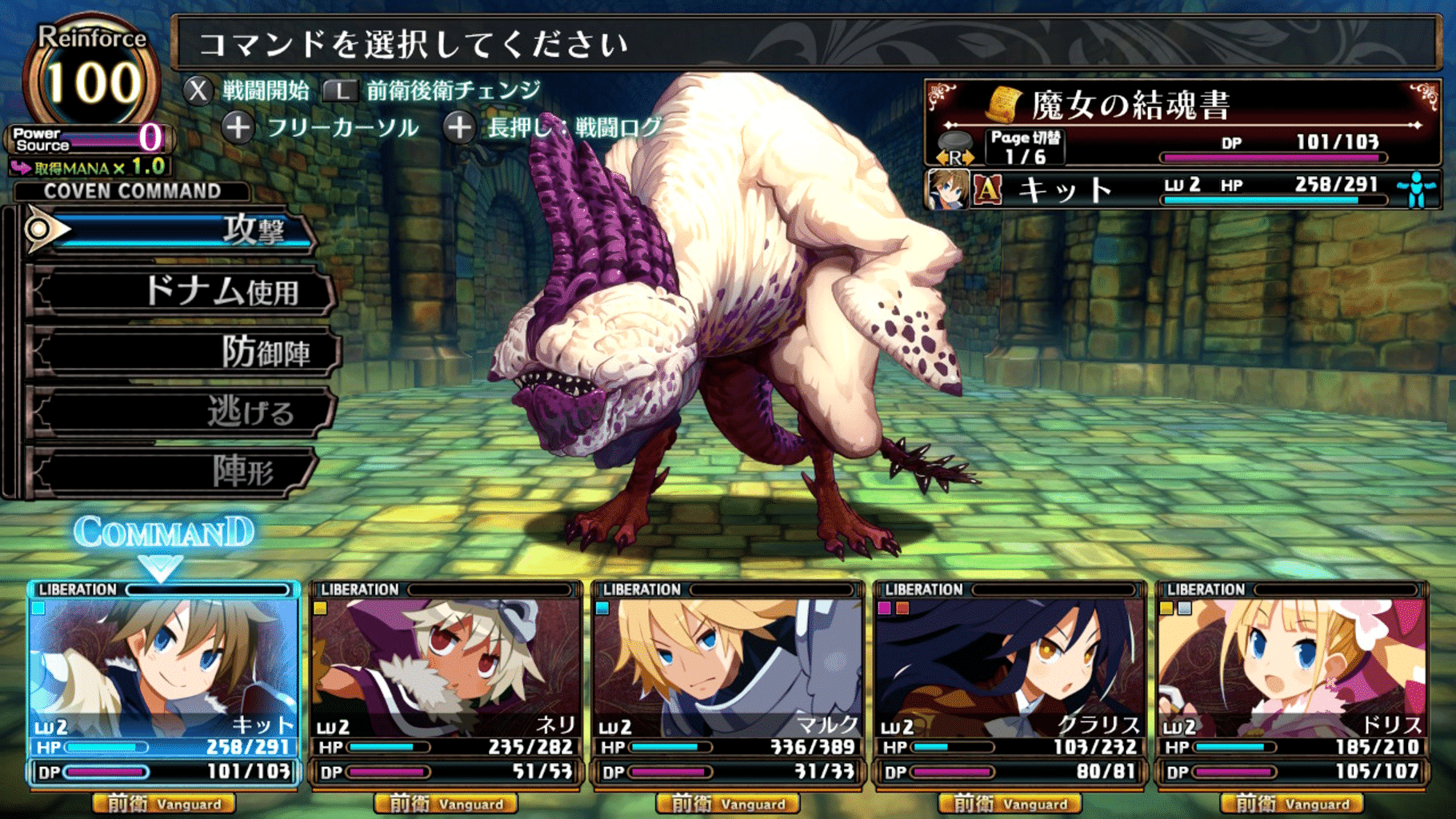 Labyrinth of Galleria: The Moon Society screenshot