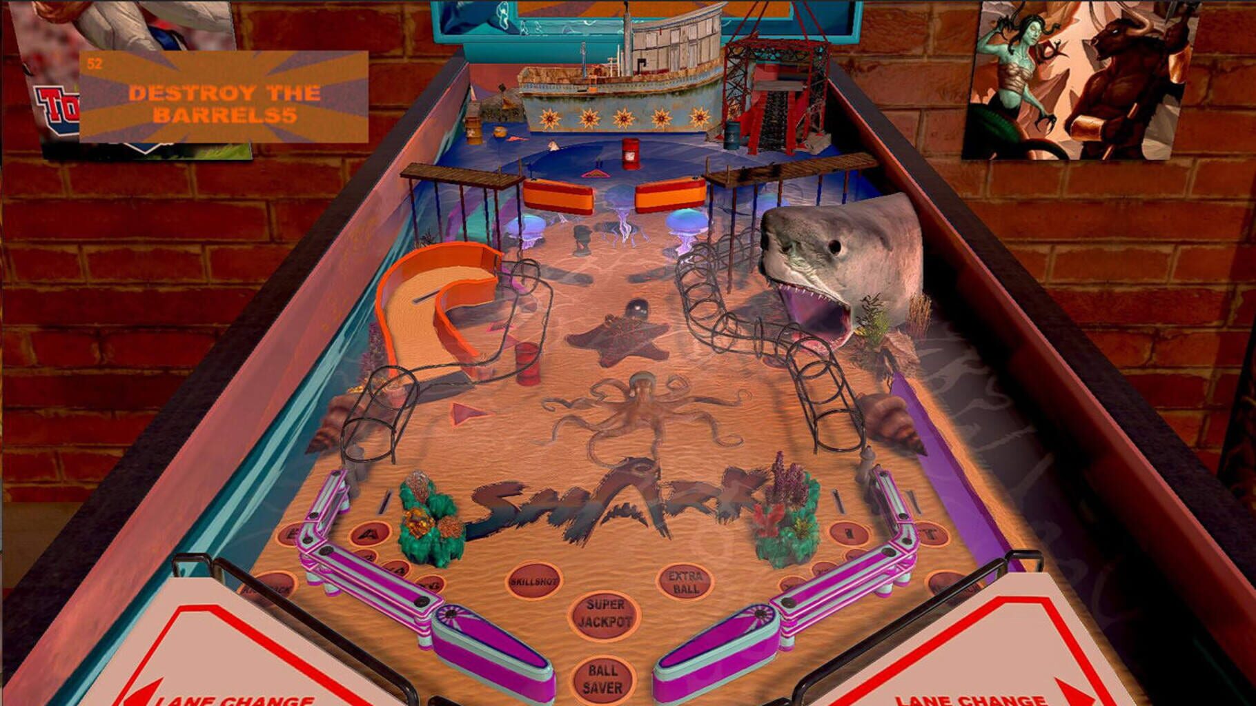 Captura de pantalla - Shark Pinball