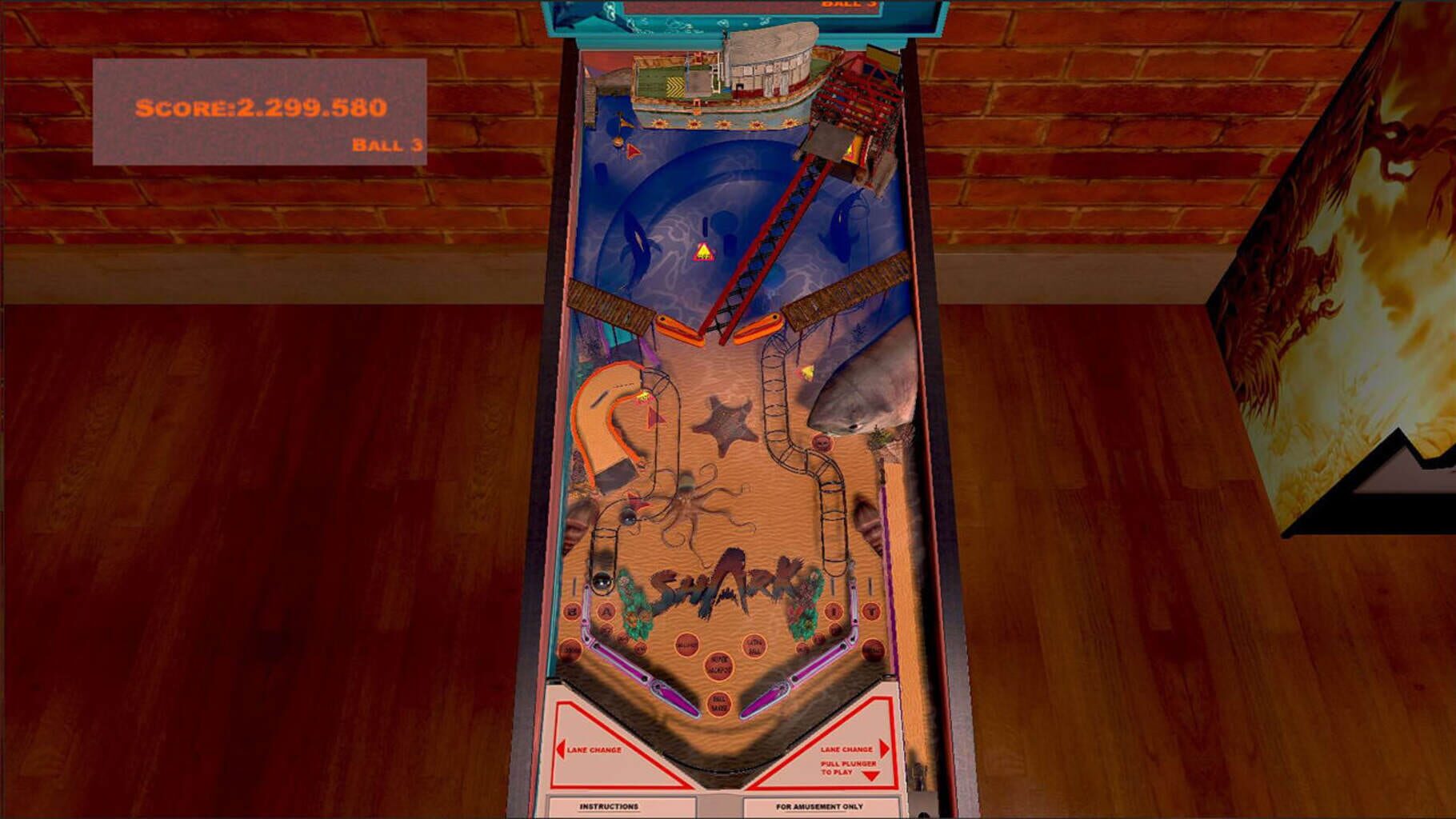 Captura de pantalla - Shark Pinball