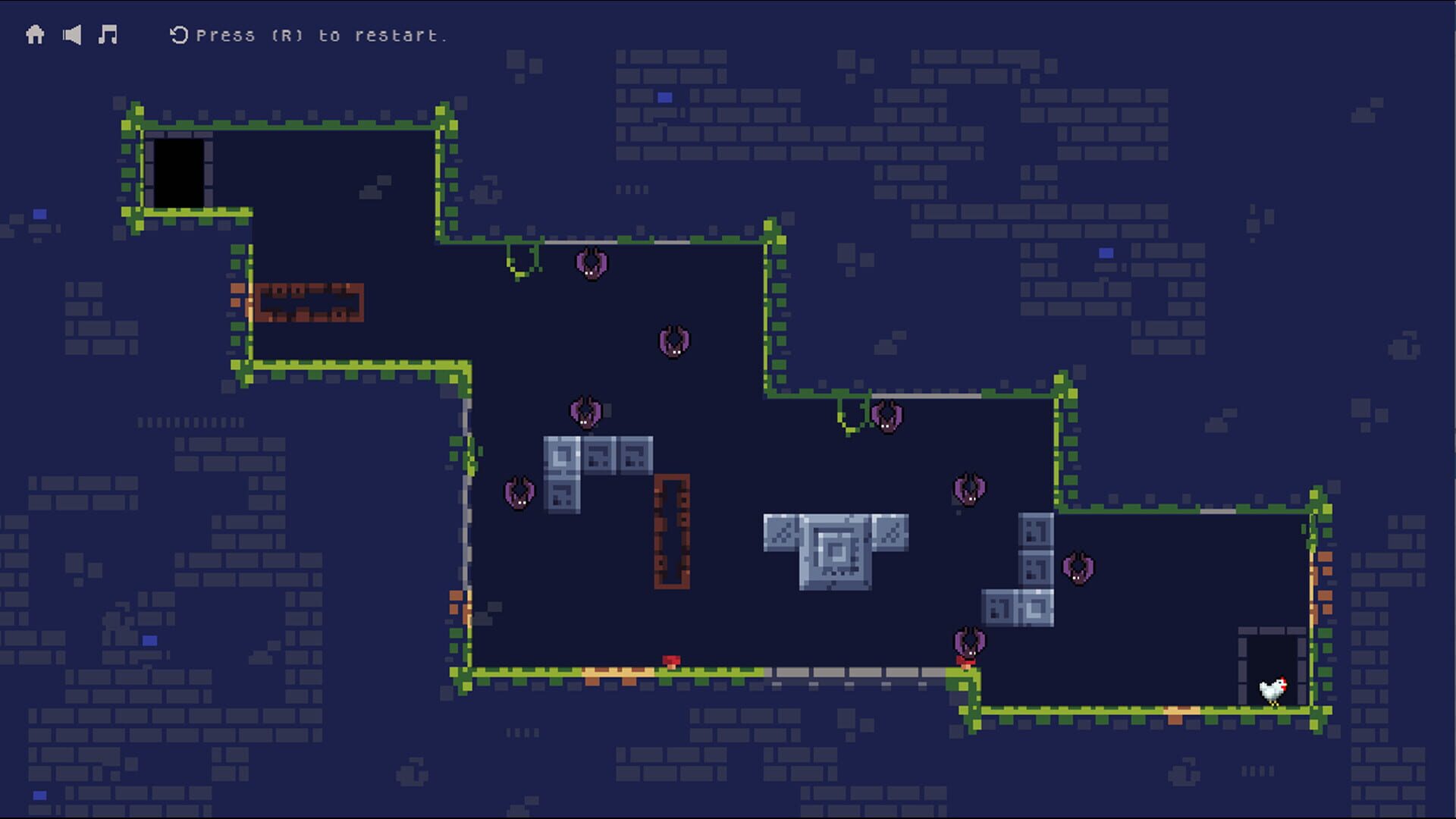 Make a Path for the Chicken - Screenshot