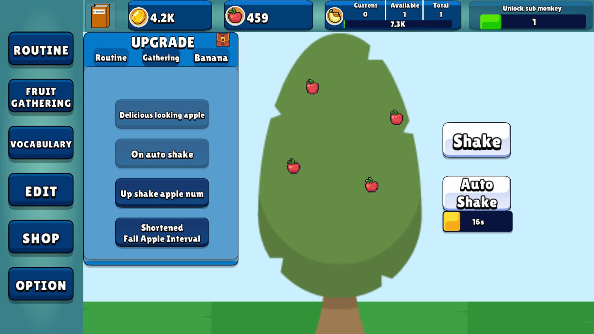 Idle Monkeylogy - Screenshot