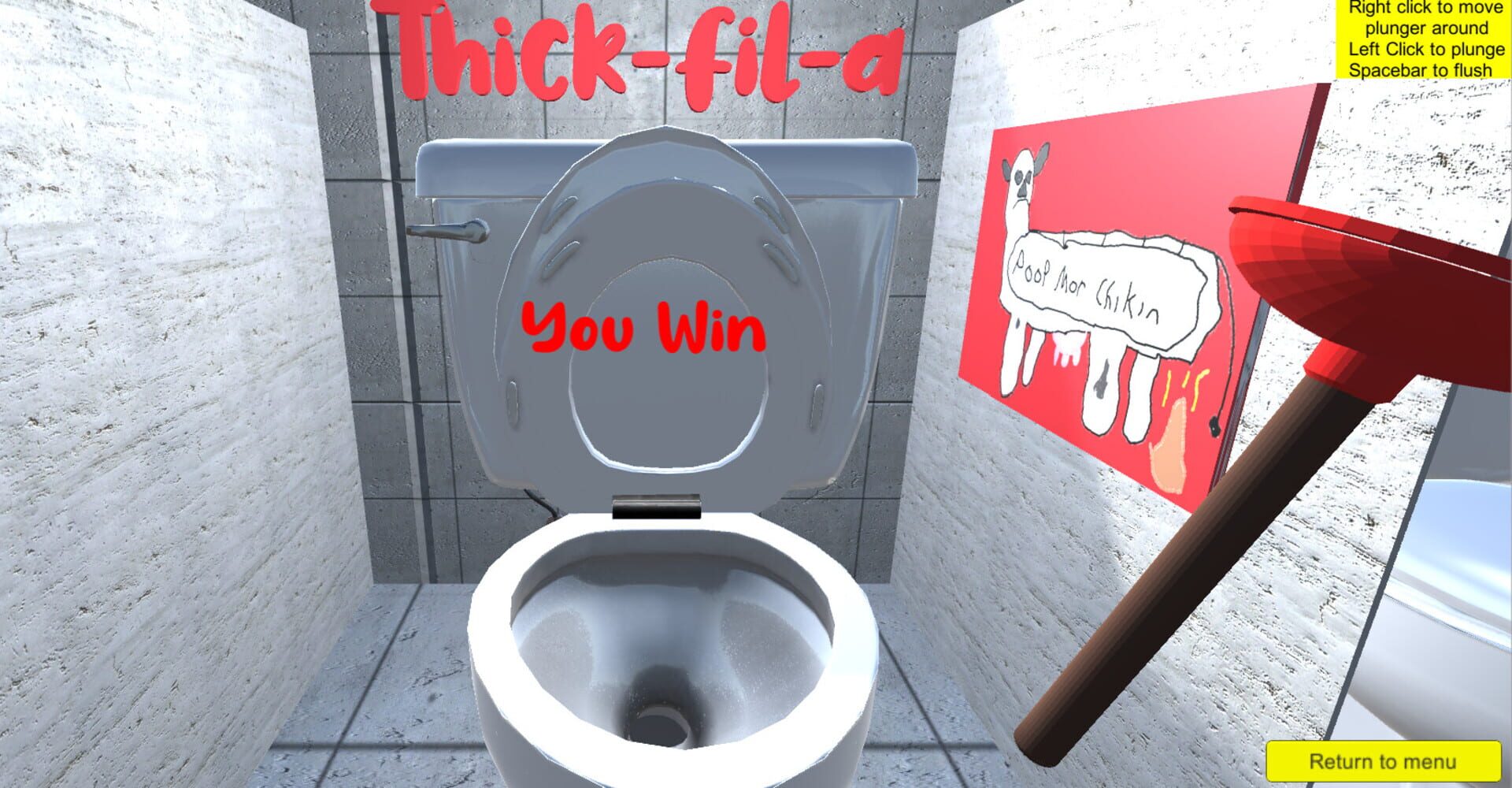 Plunger Simulator - Screenshot
