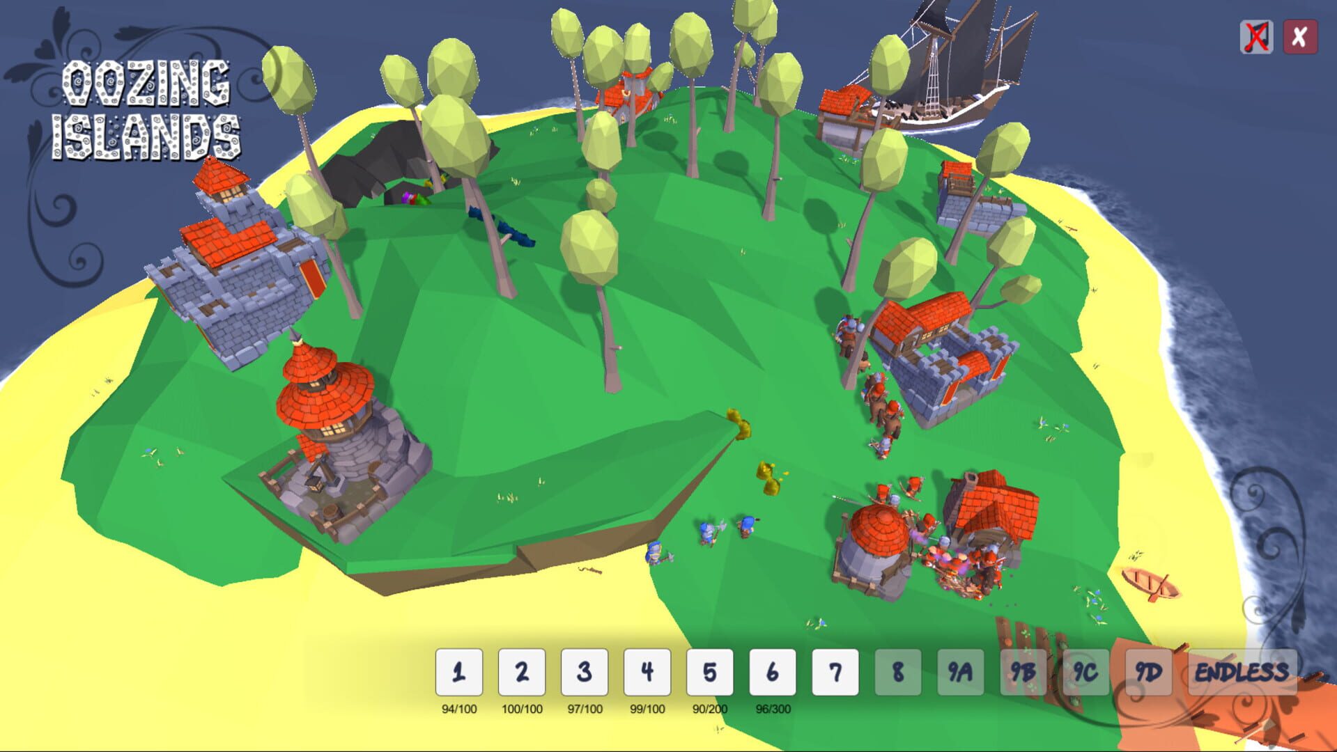 Oozing Islands - Screenshot