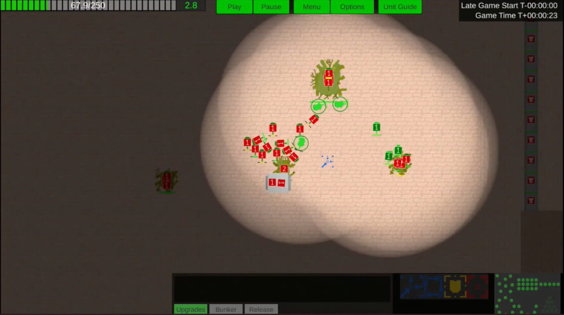 Bacteria Wars - Screenshot