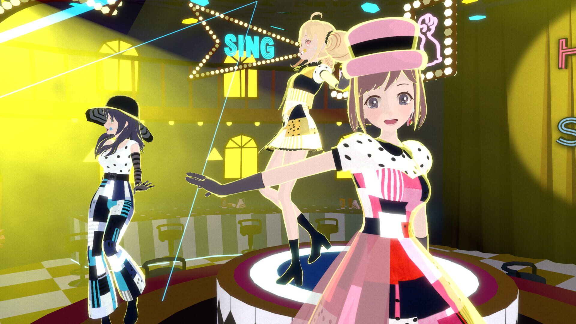 Hop Step Sing! Happy People - Screenshot