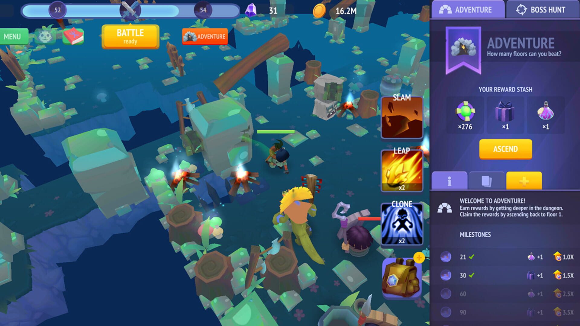 Dungeon Warriors - Screenshot