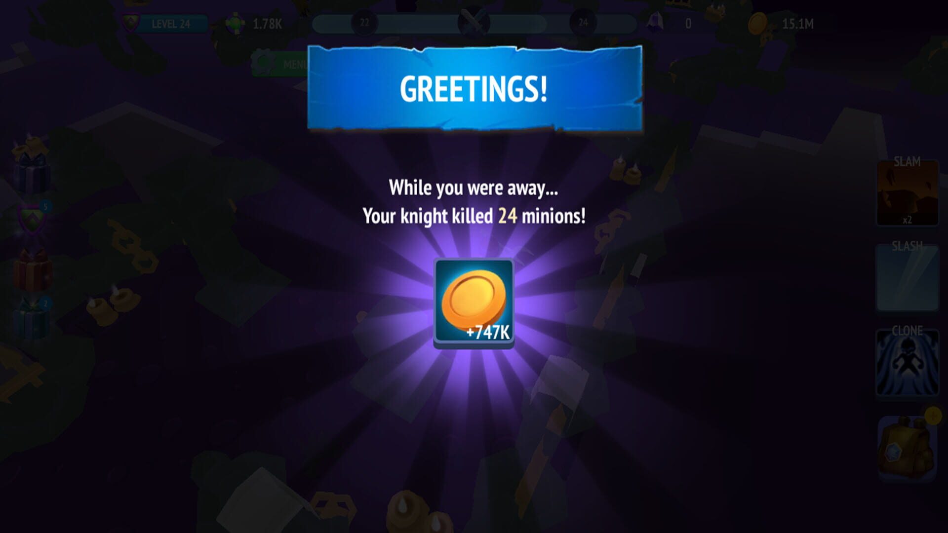 Dungeon Warriors - Screenshot