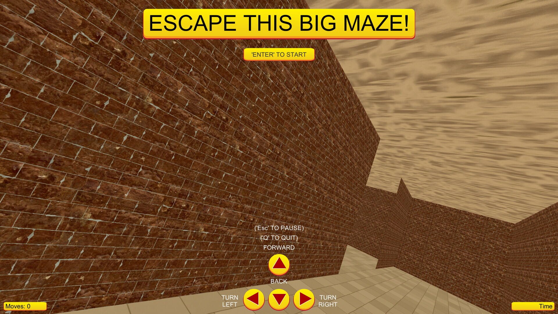 Escape This Big Maze! - Screenshot