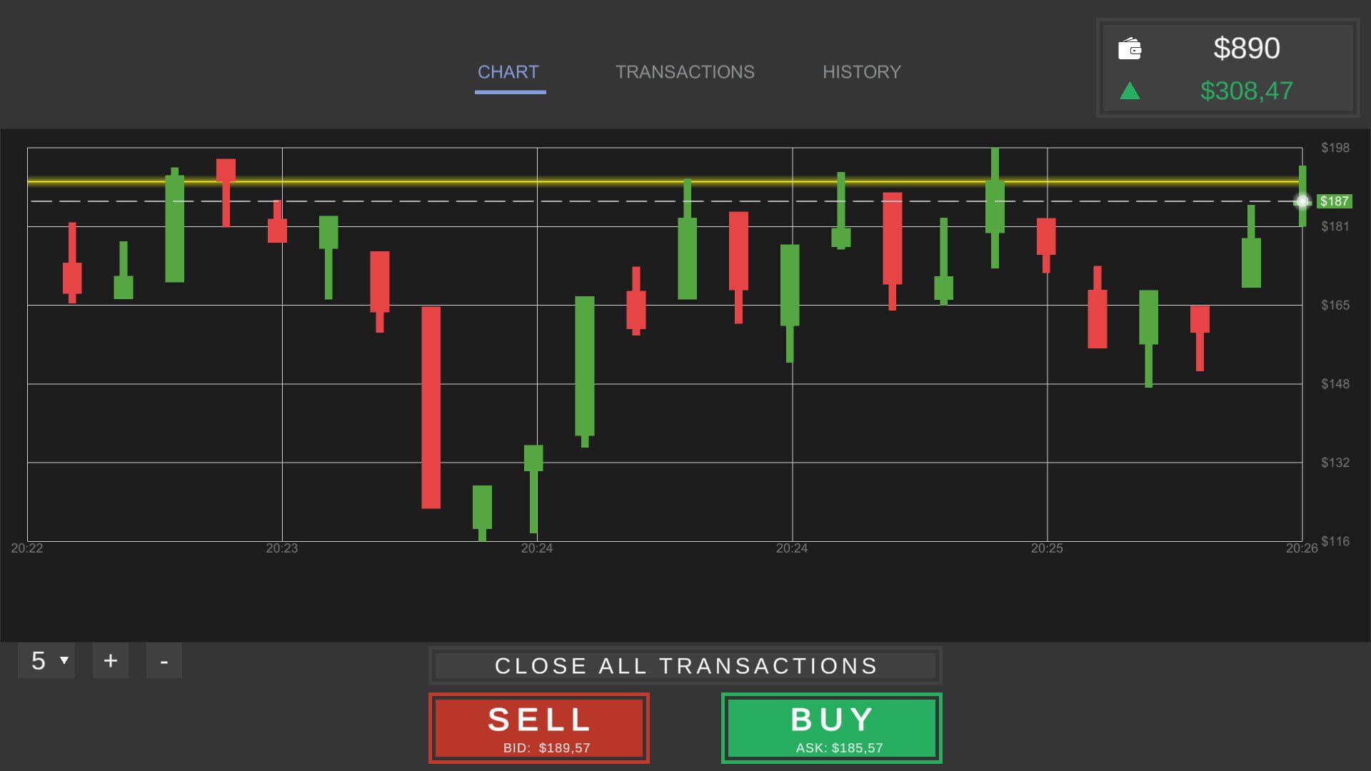 Idle Trader Simulator - Screenshot