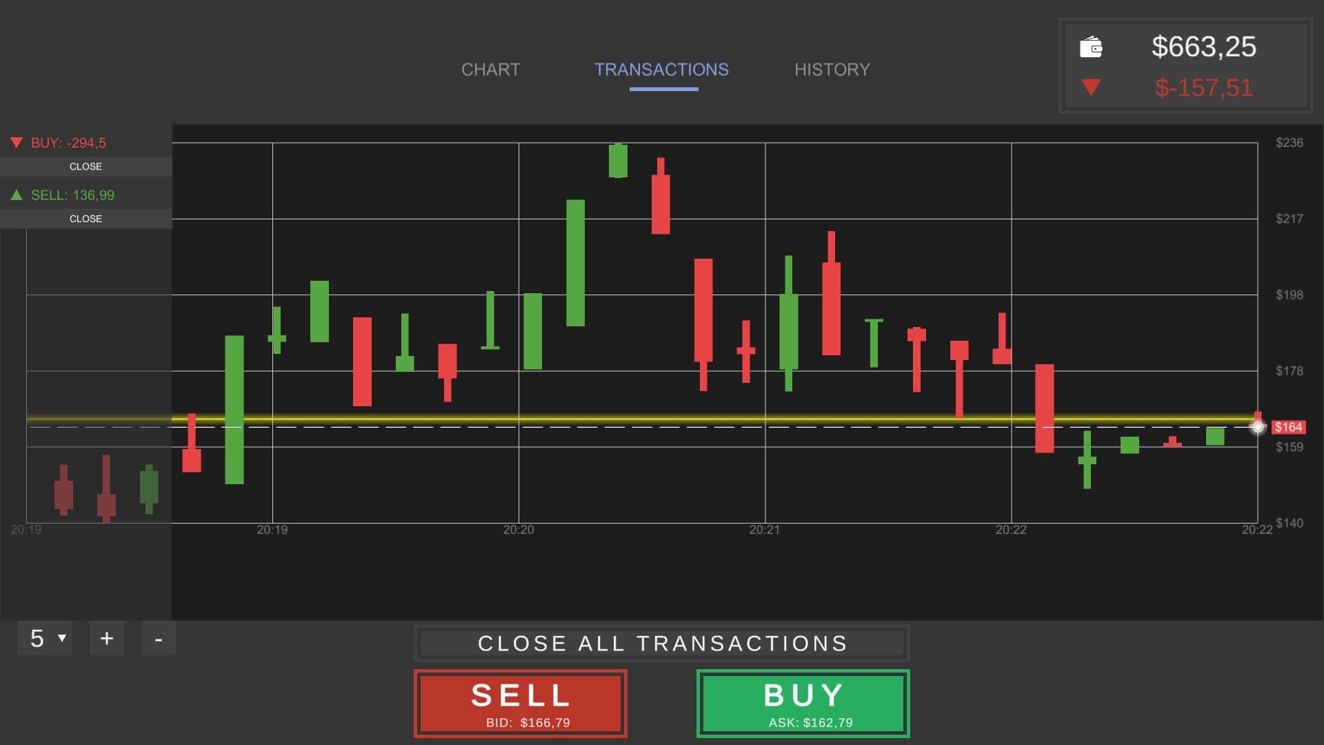 Idle Trader Simulator - Screenshot